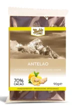 Walde Schokolade 70% Antelao mit Ingwer und Zitrone 90g
