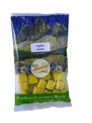 Walde Fruchtbonbons Apfelwürfel 150g