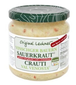 Lechner Vinschger Sauerkraut mit Speck 400g