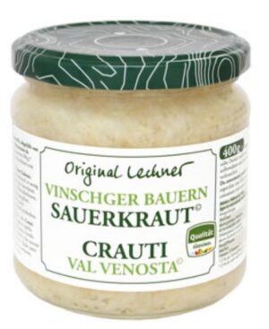 Lechner Vinschger Sauerkraut 400g