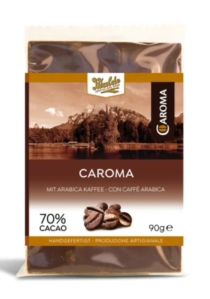 Walde Schokolade 70% Caroma mit Arabica Kaffee 90g