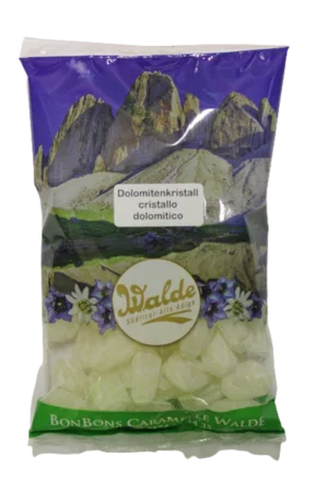 Walde Fruchtbonbons Dolomitenkristall 125g