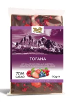 Walde Schokolade 70% Tofana mit Waldfrüchte 90g