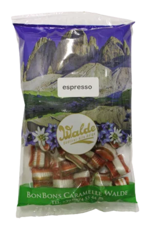 Walde Fruchtbonbons Espressobonbons 125g