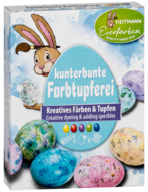 Heitmann Eierfarben Kunterbunte Farbtupferei 5 Farben
