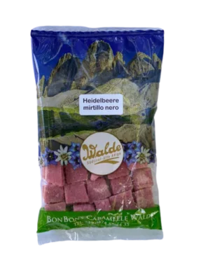 Walde Fruchtbonbons Heidelbeerwürfel 150g