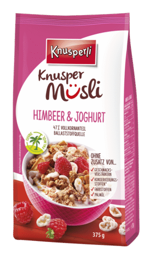 Knusperli Müsli Himbeere und Joghurt 375g