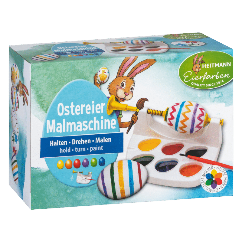 Heitmann Ostereier Malmaschine mit 6 Farben