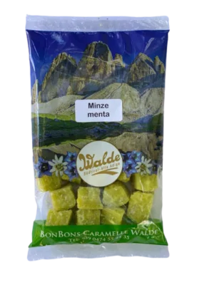 Walde Fruchtbonbons Minzewürfel 150g