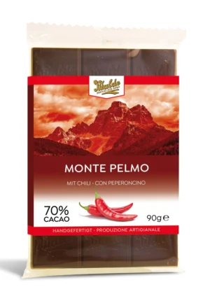 Walde Schokolade 70% Monte Pelmo mit Chili 90g