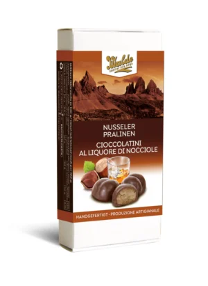 Walde Pralinen 70% Nusseler 70g