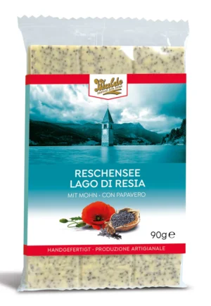Walde Schololade Reschensee mit Mohn 90g