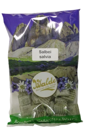 Walde Fruchtbonbons Salbeibonbons 125g