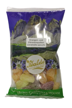 Walde Fruchtbonbons Orangen und Zitronenspalten 125g