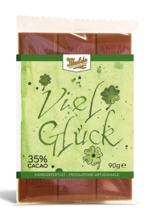 Walde Schokolade 35% Viel Glück Milchschokolade 90g