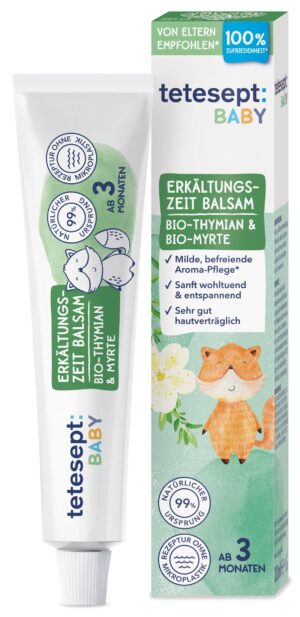 tetesept Baby Erkältungszeit Balsam ab 3 Monaten 30ml