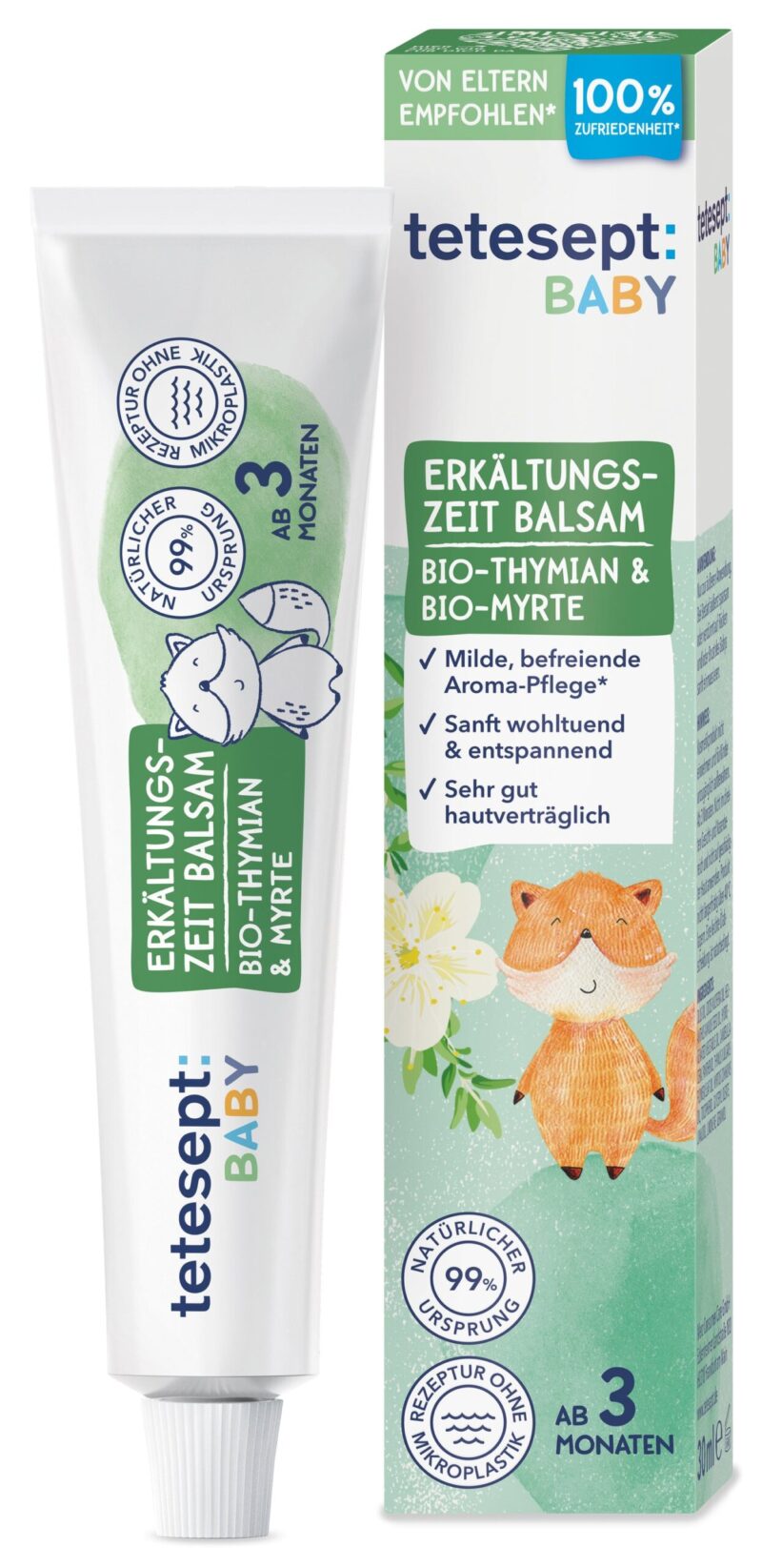 tetesept Baby Erkältungszeit Balsam ab 3 Monaten 30ml