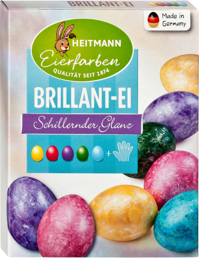 Heitmann Eierfarben Brilliant Ei 5 Farben
