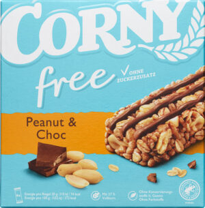 Corny Free free Peanut und Choc (6x20g) 120g