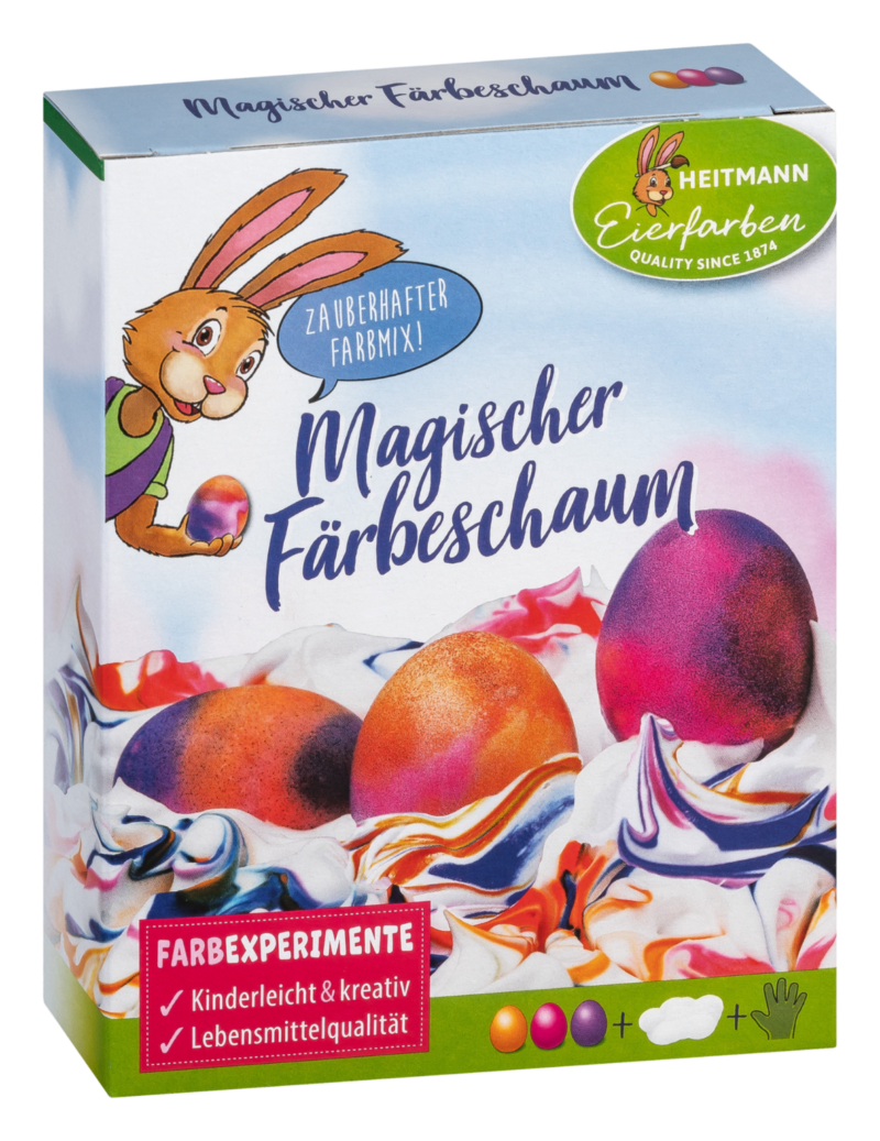 Heitmann Eierfarben Magischer Färbeschaum