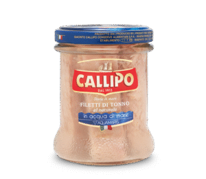 Calippo Natürliche Thunfischfilets in Aquamaris Meerwasser 122g