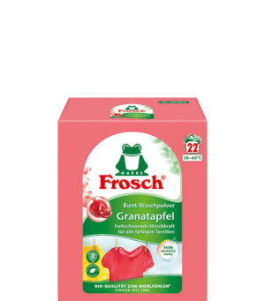 Frosch Bunt Waschpulver Granatapfel 1,45kg