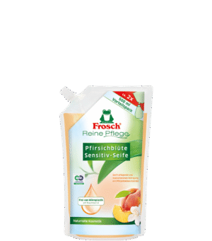Frosch Sensitivseife Pfirsichblüte (Nachfüllbeutel) 500ml