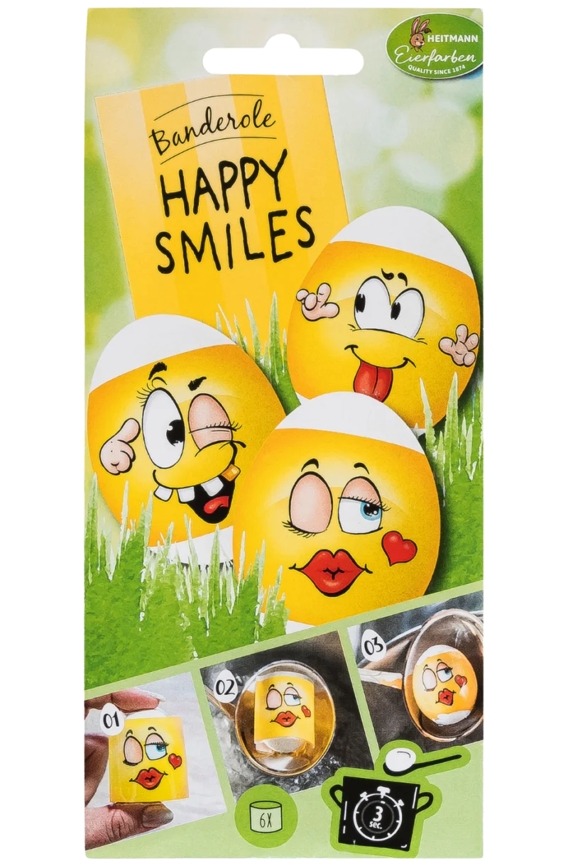 Heitmann Banderole Happy Smiles