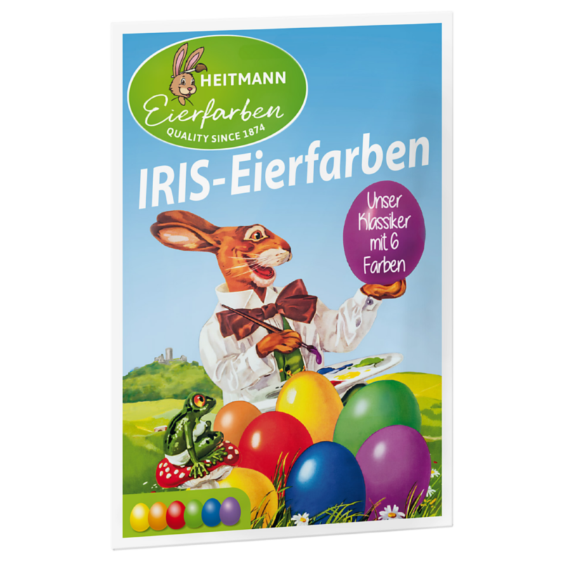 Heitmann Eierfarben Iris 5 Farben
