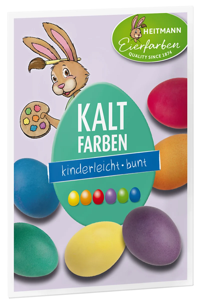 Heitmann Eierfarben Kaltfarben 6 Farben