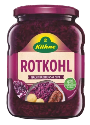Kühne Rotkohl mit Apfelstückchen 680g