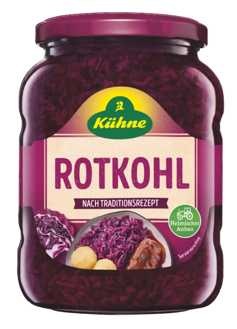 Kühne Rotkohl mit Apfelstückchen 680g