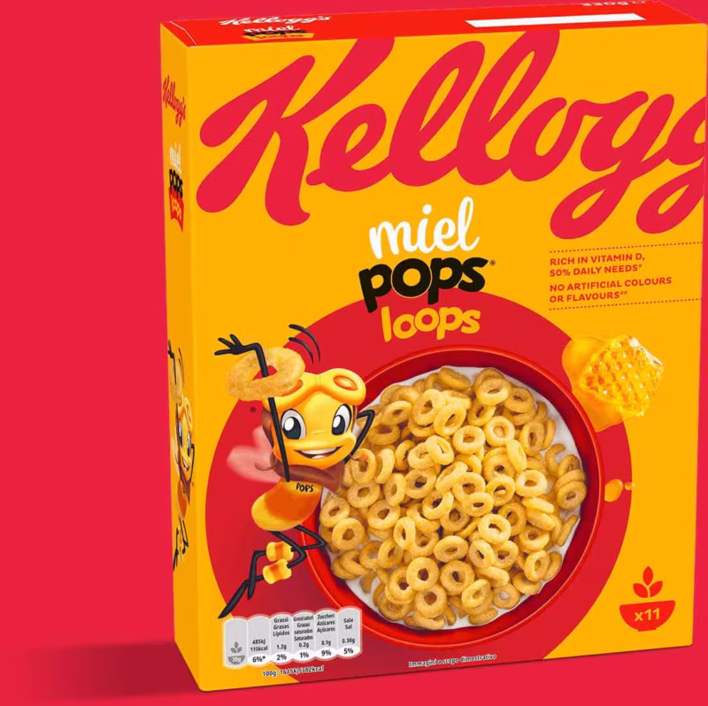 Kellogg´s Miel Pops Loops 330g