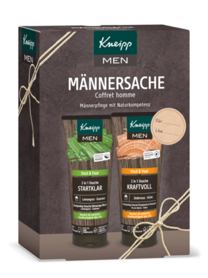 Kneipp Men Geschenkebox 2in1 Startklar und Kraftvoll 2x200ml