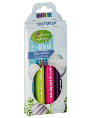 Heitmann Eierfarben Eiermaler sanfte Pastellfarben 4 Farben