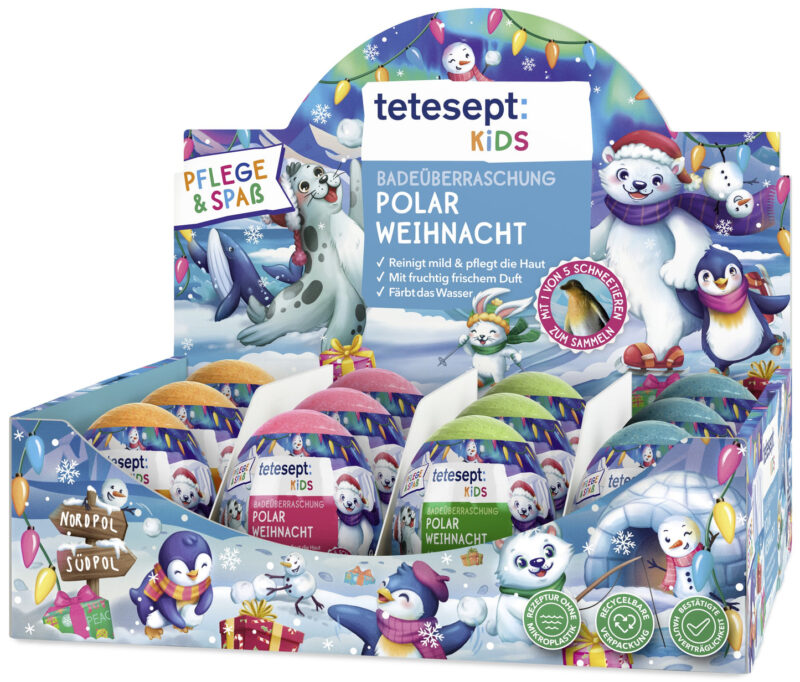 tetesept Badeüberraschung Polar Weihnacht 172g