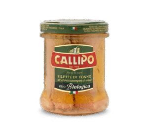 Calippo Natürliche Thunfischfilets in Bio-Olivenöl extra Vergine 174g