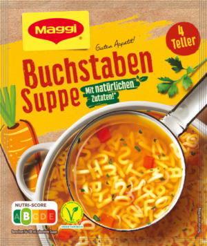 Maggi Buchstabensuppe 100g
