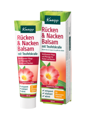 Kneipp Rücken und Nackenbalsam mit Teufelskralle 100ml