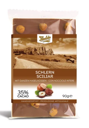 Walde Schokolade 35% Schlern mit ganzen Nüssen 90g
