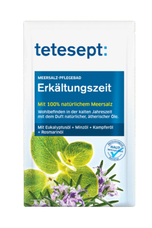tetesept Meersalz Pflegebad Erkältungszeit 80g