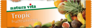 natura vita Fruchtschnitte Tropic 50g