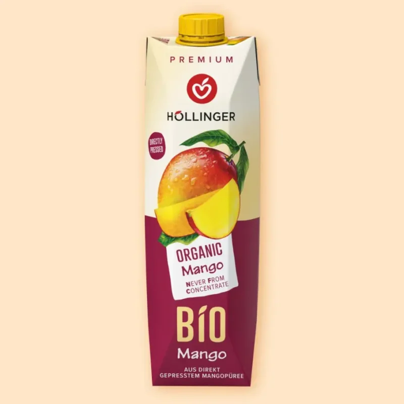 Höllinger Bio Fruchtsaft Mango 1L
