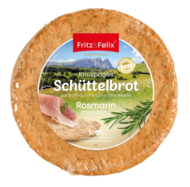 Fritz&Felix Schüttelbrot mit Rosmarin 150g