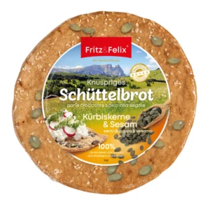 Fritz&Felix Schüttelbrot mit Kürbiskerne und Sesam 150g