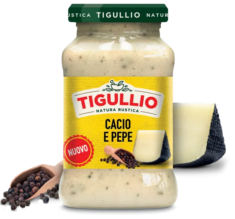 TIGULLIO Pesto Cacio Schafskäse mit Pfeffer 185g