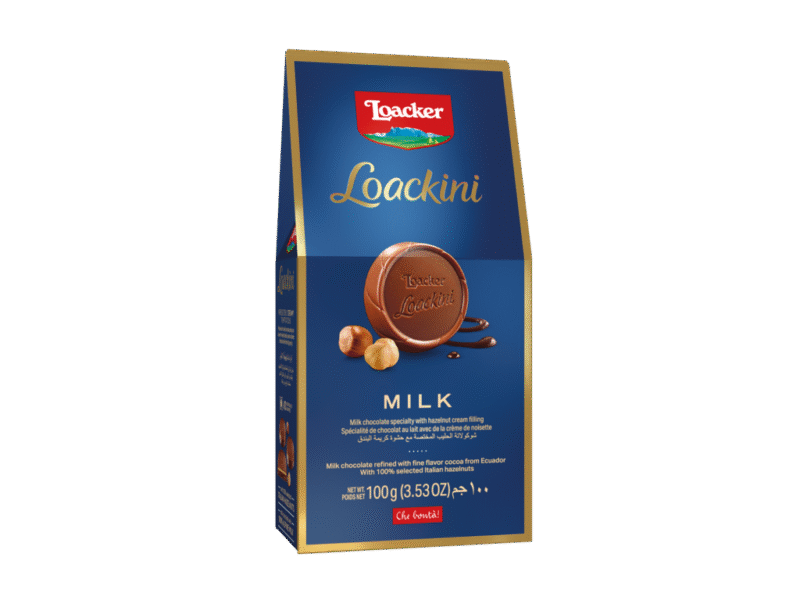 Loacker Loackini Milchschokolade 100g