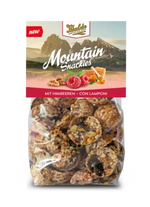 Walde Snackies mit Himbeere 150g