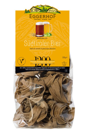 Eggerhof Bandnudel Südtiroler Bier (Vegan) 310g