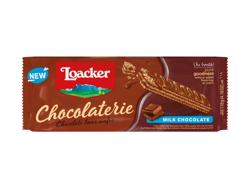 Loacker Kekse Chocolaterie Milchschokolade 118g
